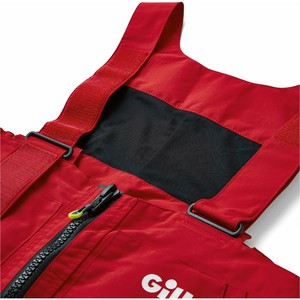 2022 Gill Mens OS2 Offshore Sailing Jacket & Trouser Combi Set - Red
